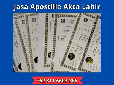Jasa Apostille Akta Lahir Jasa Apostille Akta Lahir
