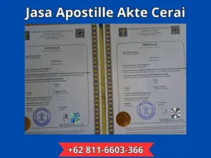 Jasa Apostille Akte Cerai