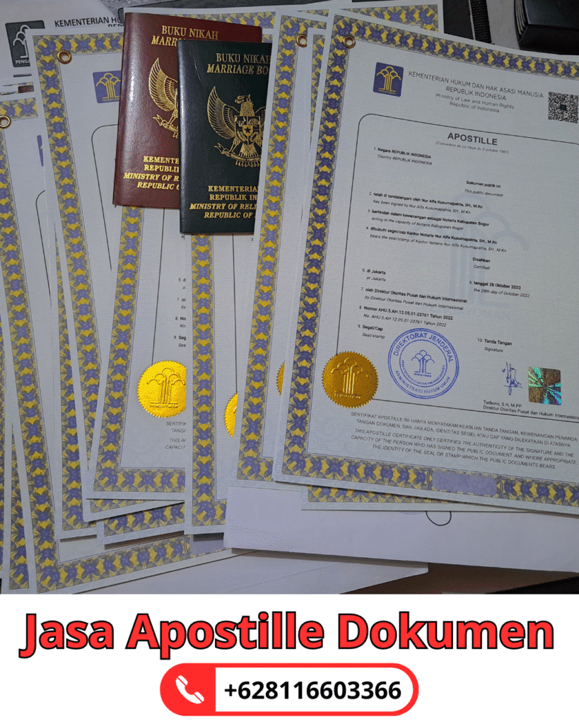 Jasa Apostille Dokumen