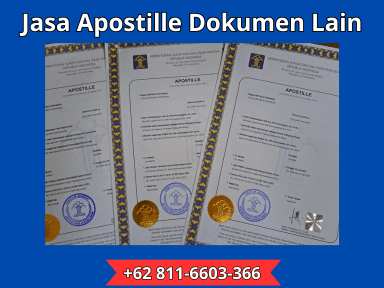 Jasa Apostille Dokumen Lain Jasa Apostille Dokumen Lain