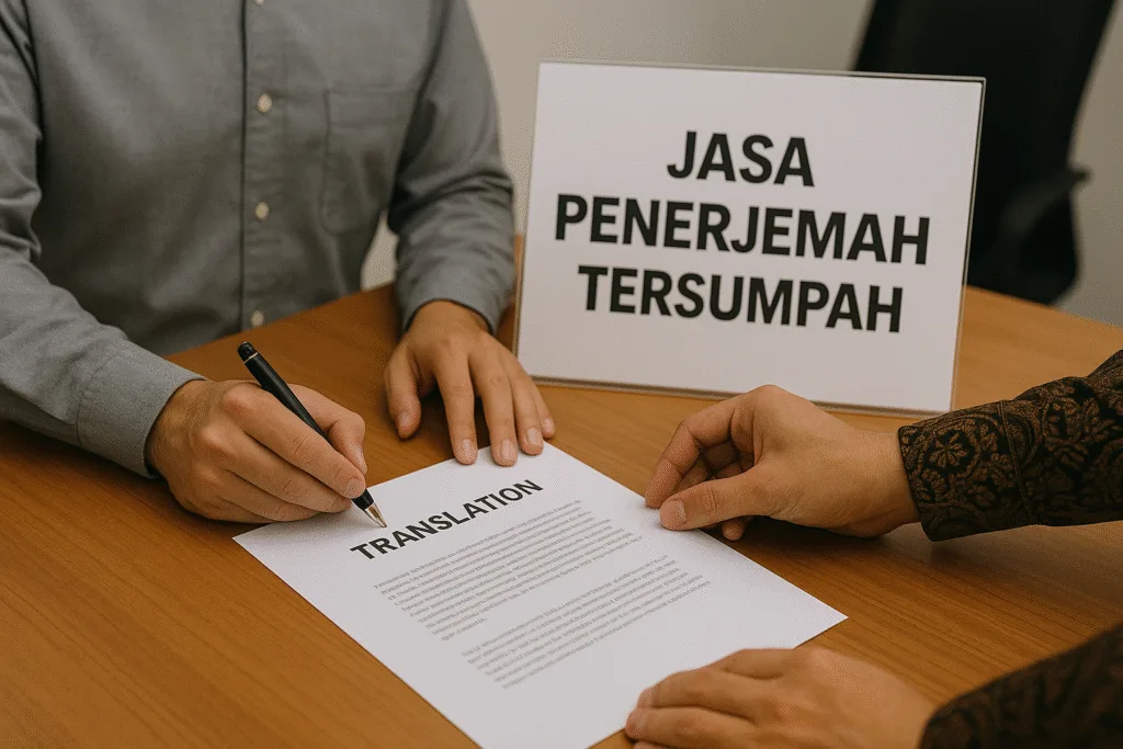 Jasa Penerjemah Tersumpah