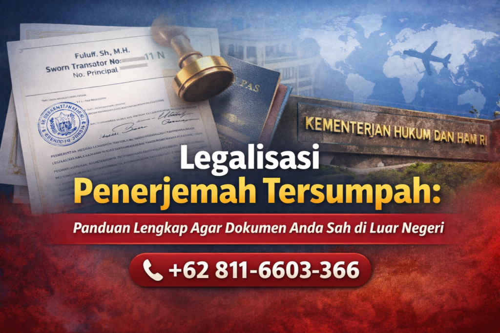 Legalisasi Penerjemah Tersumpah