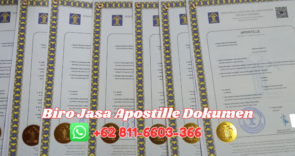 Biro Jasa Apostille Dokumen Resmi