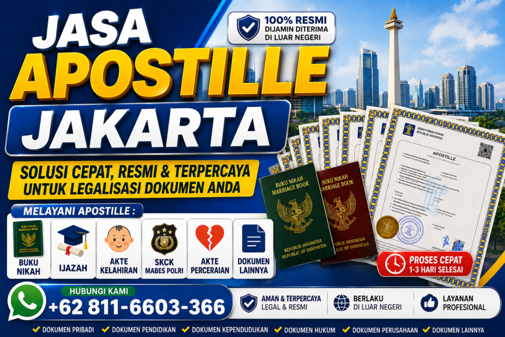 Jasa Apostille Dokumen Jakarta Jasa Apostille Dokumen Jakarta