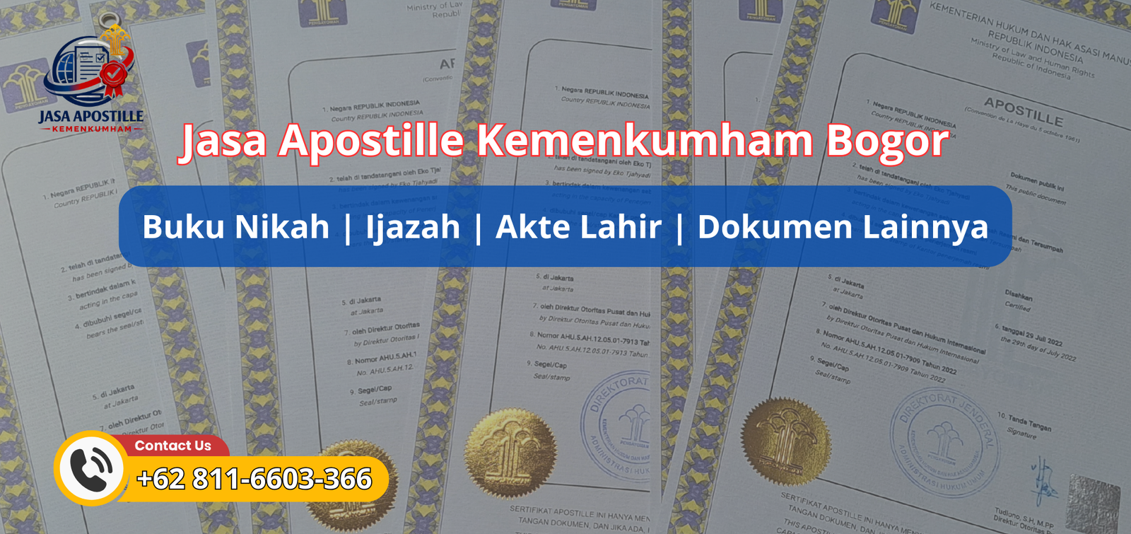 Jasa Apostille Kemenkumham Bogor Jasa Apostille Kemenkumham Bogor