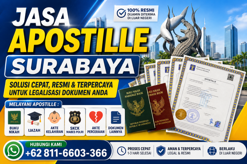 Jasa Apostille Surabaya