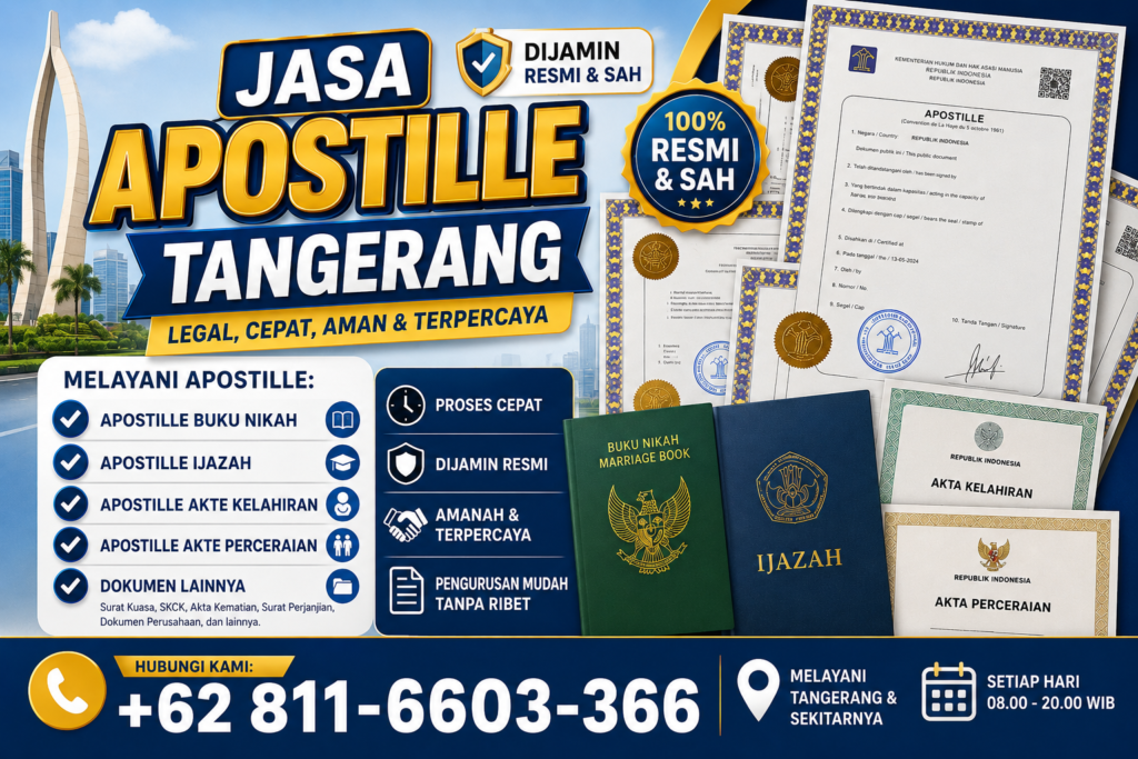 Jasa Apostille Tangerang