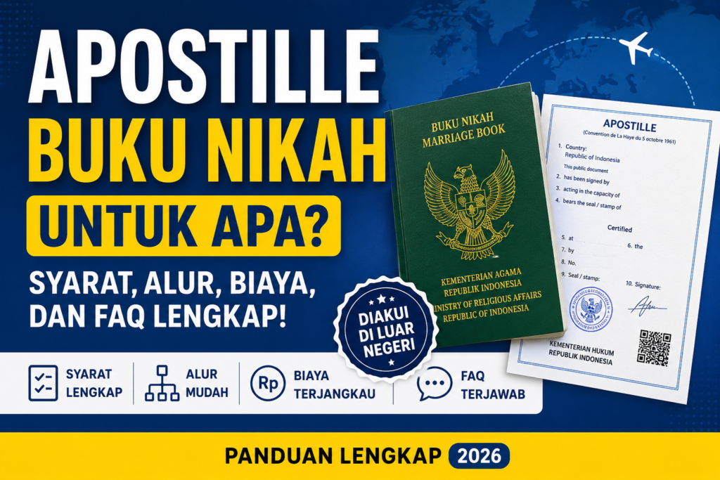 Apostille Buku Nikah Untuk Apa